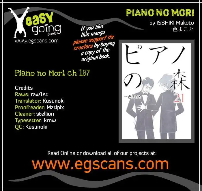 Piano no mori Chapter 187 1